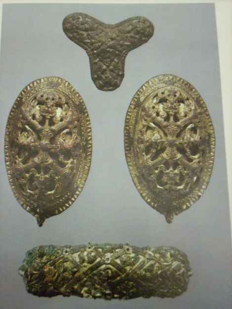 Trefoil, Tortoise Brooches, and Equal-Arm Brooch