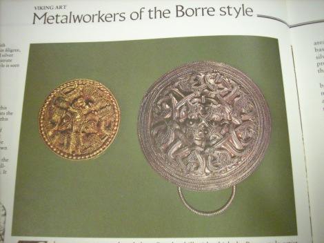 Borre Style Round Brooches